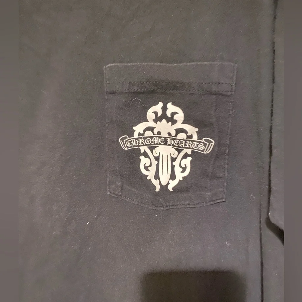Rare Chrome Hearts Staff Long Sleeve Tee - Picture 7 of 10